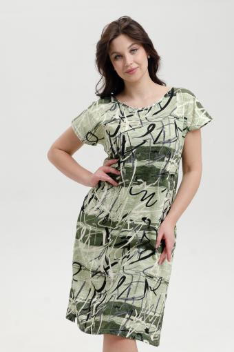 Платье 032 (Зеленый) - Лазар-Текс