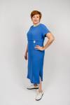 Платье женское 0824 (Синий) - Лазар-Текс