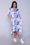Платье 11836 (Голубой) - Лазар-Текс