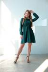 Платье 22265 (Темно-зеленый) - Лазар-Текс