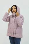 Демисезонная женская куртка весна осень 9602 (Розовый) - Лазар-Текс