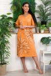 Платье 8241 (Оранжевый) - Лазар-Текс