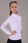 Блузка для девочки Каролина New арт.13118N (Белый) - Лазар-Текс