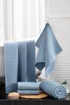 Полотенце для ванной Бохо (Серо-голубой) - Лазар-Текс