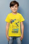 футболка детская с принтом 7444 (Желтый) - Лазар-Текс