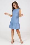Платье "Фелисия" (Голубой) (Фото 3)