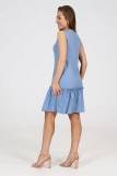 Платье "Фелисия" (Голубой) (Фото 4)