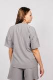 Рубашка женская 0630 (Серый) (Фото 2)