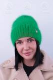 Шапка женская Ангора GL698 (Зеленый) (Фото 1)