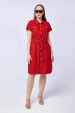 Платье женское LenaLineN арт. 003-117-23 (Красный) (Фото 1)