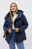 Зимняя женская куртка еврозима-зима 2876 (Серый) (Фото 2)