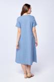 Платье женское LenaLineN арт. 003-122-23 (Голубой) (Фото 2)