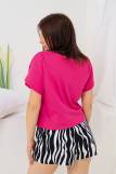 Пижама Tigriza (футболка_шорты) (Розовый) (Фото 2)