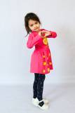 Платье 83009 детское (Темно-розовый) (Фото 3)