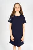 Платье для девочки 81191 (Темно-синий) (Фото 1)