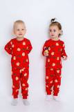 Пижама Сплюша детская (Красный) (Фото 1)