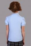 Блузка для девочки Бэлль Арт. 13133 (Светло-голубой) (Фото 2)