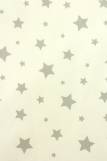 Клеенка на резинках (наматрасник) на детскую кроватку арт. КРМ-120х60/звездочка-серая (В ассортименте) (Фото 3)