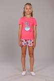 Пижама для девочки Кексы арт. ПД-009-027 (Розовый) (Фото 2)