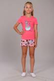 Пижама для девочки Кексы арт. ПД-009-027 (Розовый) (Фото 3)