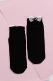 Носки Бант женские (Черный) (Фото 2)