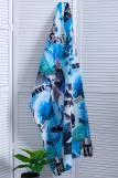 Пляжное полотенце Серфинг (Синий) (Фото 2)