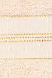 Набор махровых полотенец Mia Cara (2 шт) (50х90_70х130) Эмеральд (Золотой) (Фото 3)