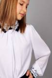 Блузка для девочки SP0302 (Белый) (Фото 3)
