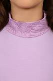 Блузка для девочки Дженифер арт. 13119 (Светло-сиреневый) (Фото 3)