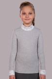 Блузка для девочки Дженифер арт. 13119 (Серый меланж) (Фото 1)