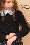 Блузка для девочки SP6546 (Черный) (Фото 3)
