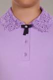 Блузка для девочки Рианна Арт.13180 (Светло-сиреневый) (Фото 3)