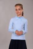Блузка для девочки Ариэль Арт. 13265 (Светло-голубой) (Фото 1)