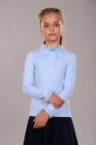Блузка для девочки Ариэль Арт. 13265 (Светло-голубой) (Фото 3)