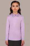 Блузка для девочки Марта 13153 (Светло-сиреневый) (Фото 1)