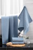 Полотенце для ванной Бохо (Серо-голубой) (Фото 3)