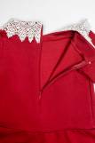 Платье Элиза бордовый (Бордовый) (Фото 3)