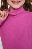 Водолазка Ребекка длинный рукав детская (Ярко-розовый) (Фото 2)