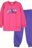 Пижама для девочки 91224 (Розовый/васильковый) (Фото 3)