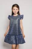 Платье для девочки 81220 (Синий) (Фото 1)