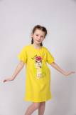 Платье для девочки 81226 (Желтый) (Фото 2)