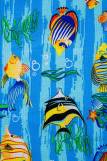 Полотенце банное Рыбки (Синий) (Фото 2)