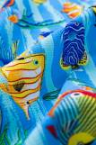 Полотенце банное Рыбки (Синий) (Фото 3)