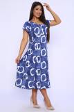Платье 020 (Синий) (Фото 1)
