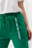 С27037 брюки женские (Зеленый) (Фото 3)
