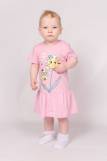 Платье для девочки 81224 (м) (Нежно-розовый) (Фото 3)