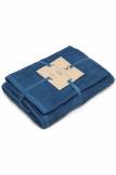Набор махровых полотенец GINZA 2 шт. арт.5503, Узбекистан, 450 гр. (Синий) (Фото 1)