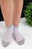 Носки детские Полосочка комплект 3 пары (Серый) (Фото 1)