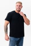 Набор 8471 футболка мужская (в упак. 3 шт) (Бордо, темно-синий, черный) (Фото 3)