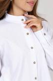 Рубашка "Юдора" (Белый) (Фото 6)